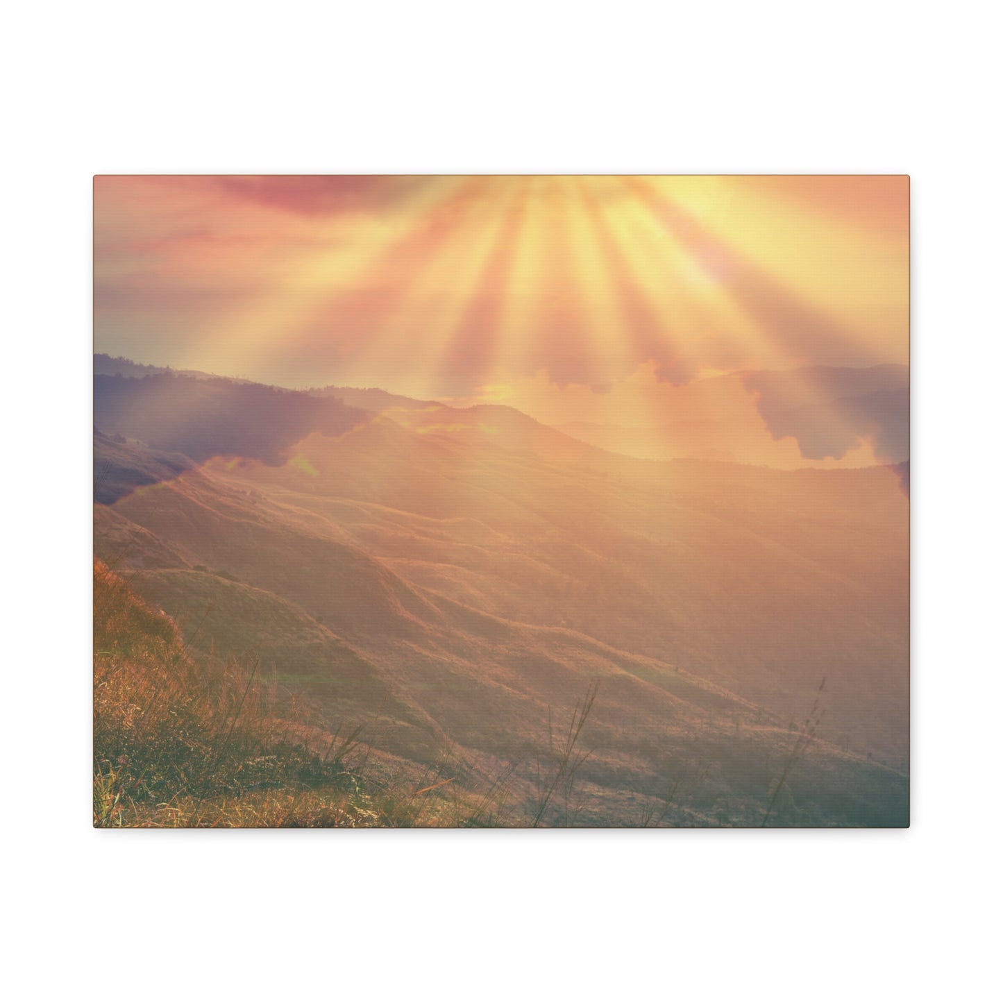 Serene Sunrise Matte Canvas - 1.25" Stretched Wall Art