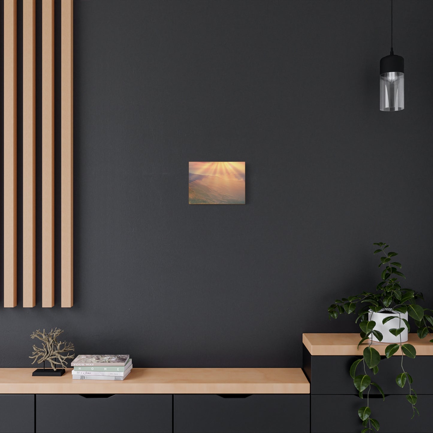 Serene Sunrise Matte Canvas - 1.25" Stretched Wall Art