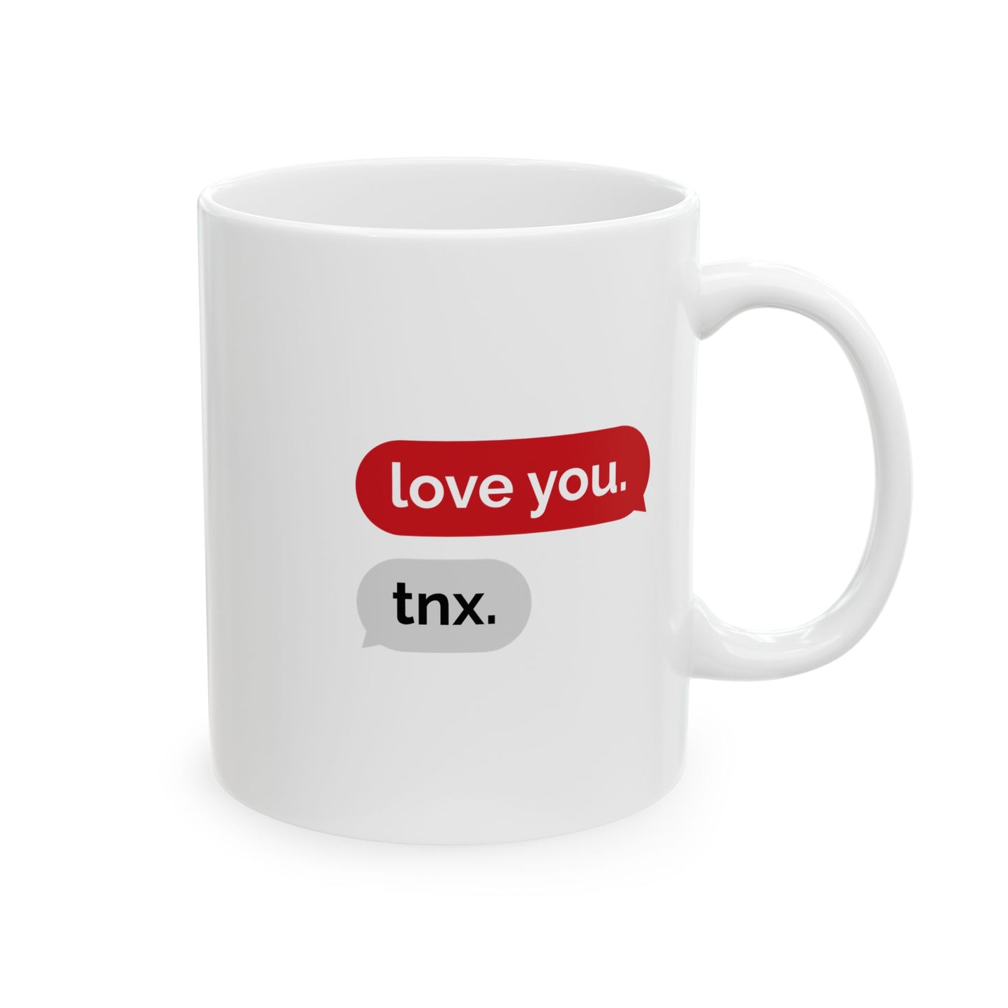 Cute Shark Love Ceramic Mug - Funny Animal Coffee Cup 11oz & 15oz
