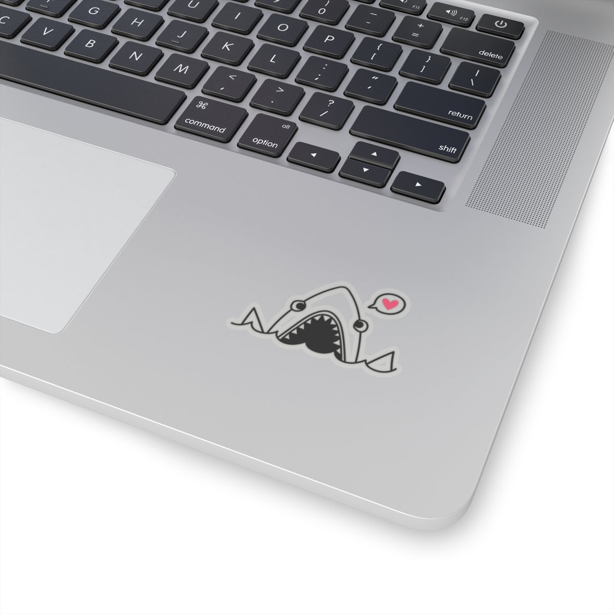 Cute Shark Kiss-Cut Stickers - Perfect for Laptops and Water Bottles