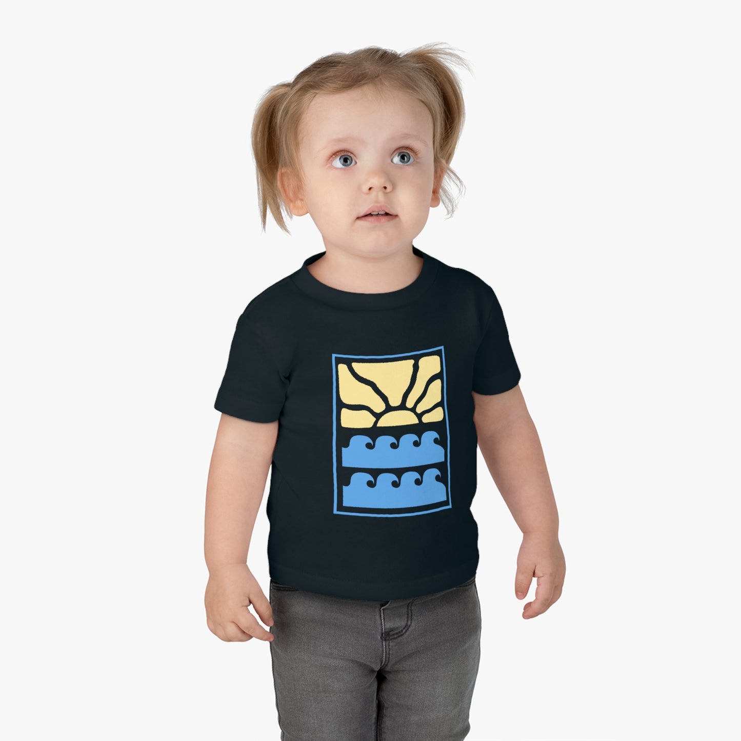 Sunset Ocean Waves Infant Jersey Tee - Perfect for Beach Lovers
