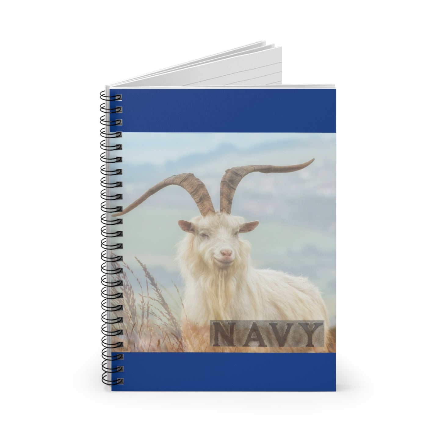 Naval Academy Goat Spiral Notebook