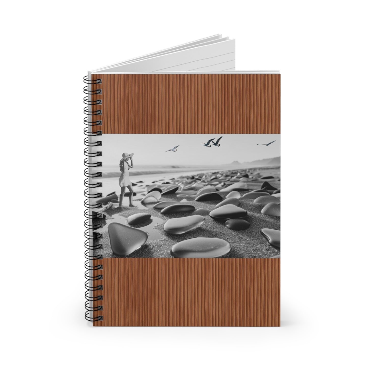 Retro Vintage Spiral Notebook