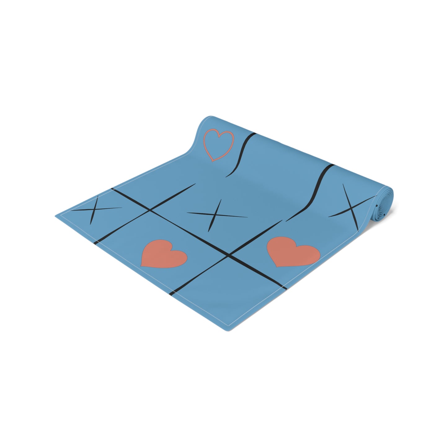 Playful Hearts Table Runner - Fun Cotton & Poly Home Decor