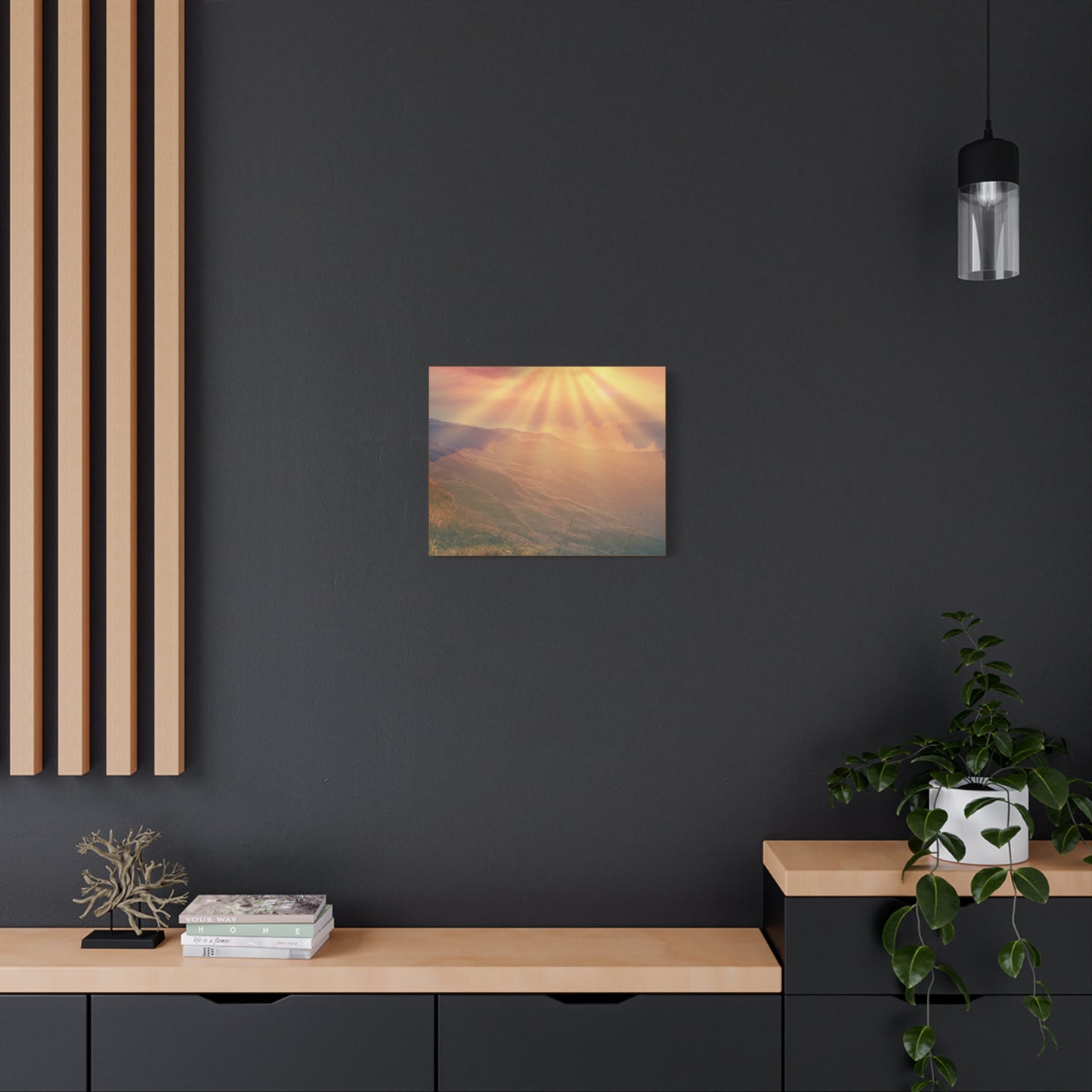 Serene Sunrise Matte Canvas - 1.25" Stretched Wall Art