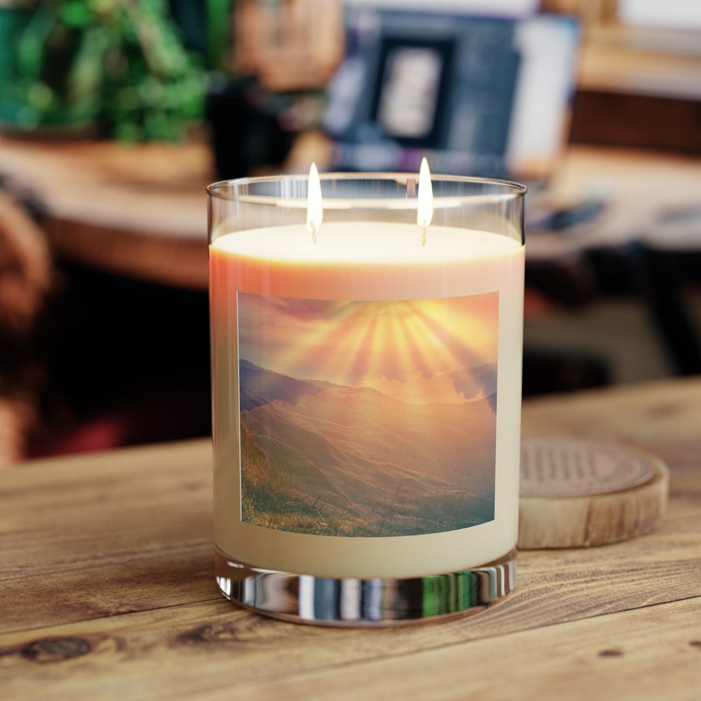 Scented Candle - Sunset Serenity 11oz Aromatherapy Candle