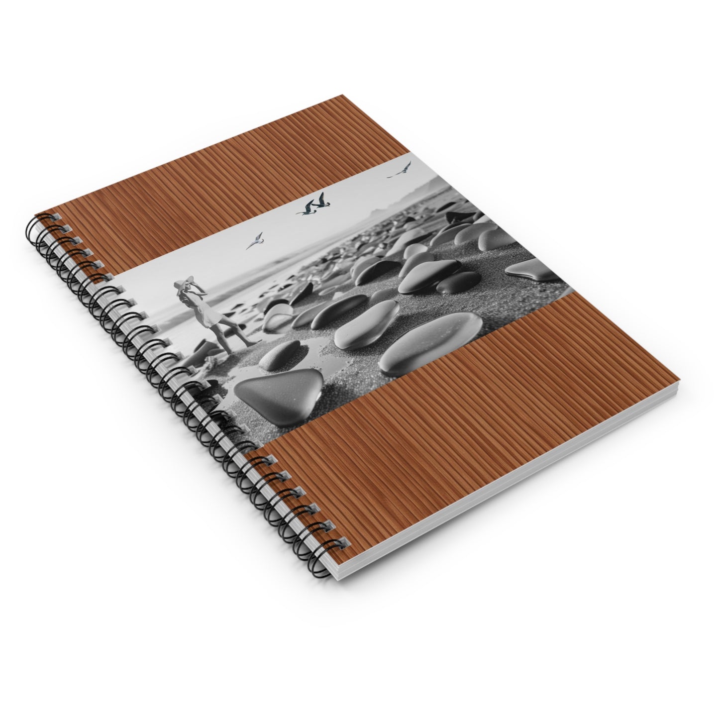 Retro Vintage Spiral Notebook