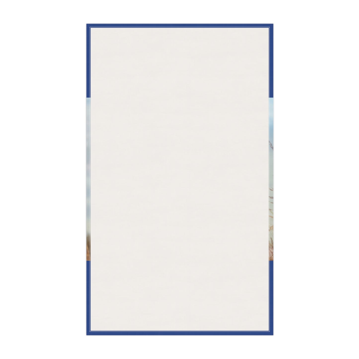 Navy Goat Design Tea Towels - Rustic Kitchen Decor