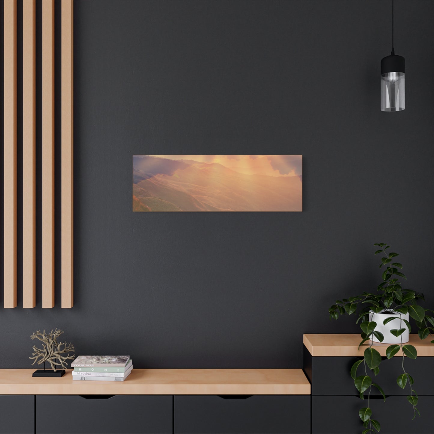 Serene Sunrise Matte Canvas - 1.25" Stretched Wall Art