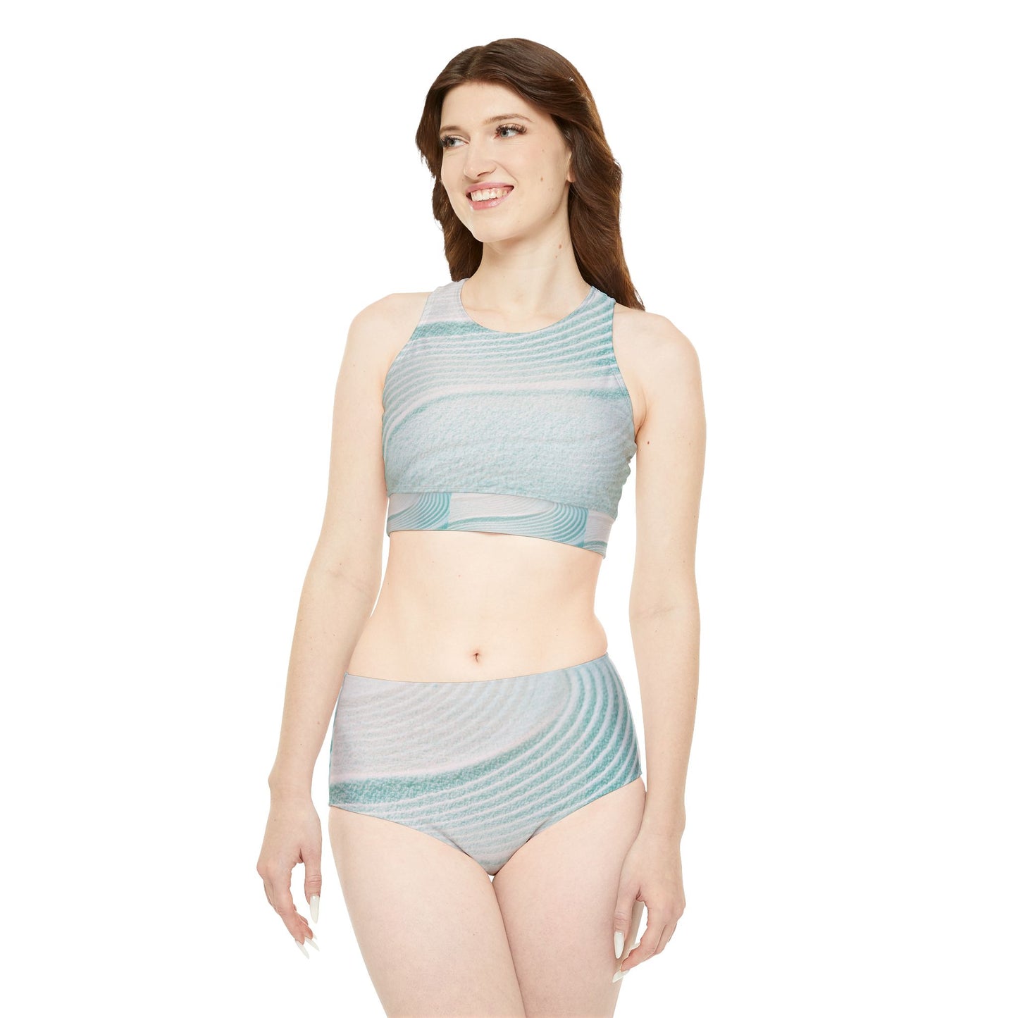 Sporty Bikini Set - Stylish Active Swimwear for Beach Days & Pool Parties