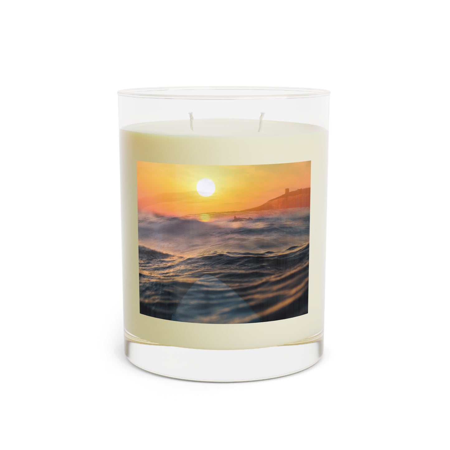 Aromatherapy Candle - Sunset Waves, 11oz Full Glass