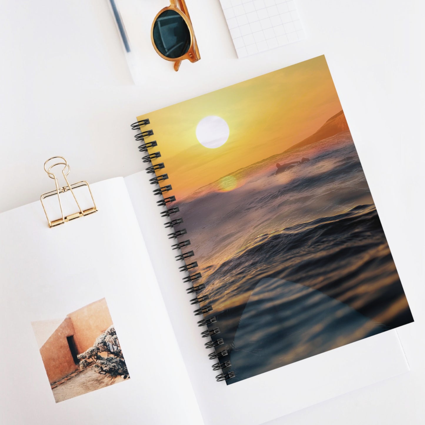 Ocean Sunset Notebook