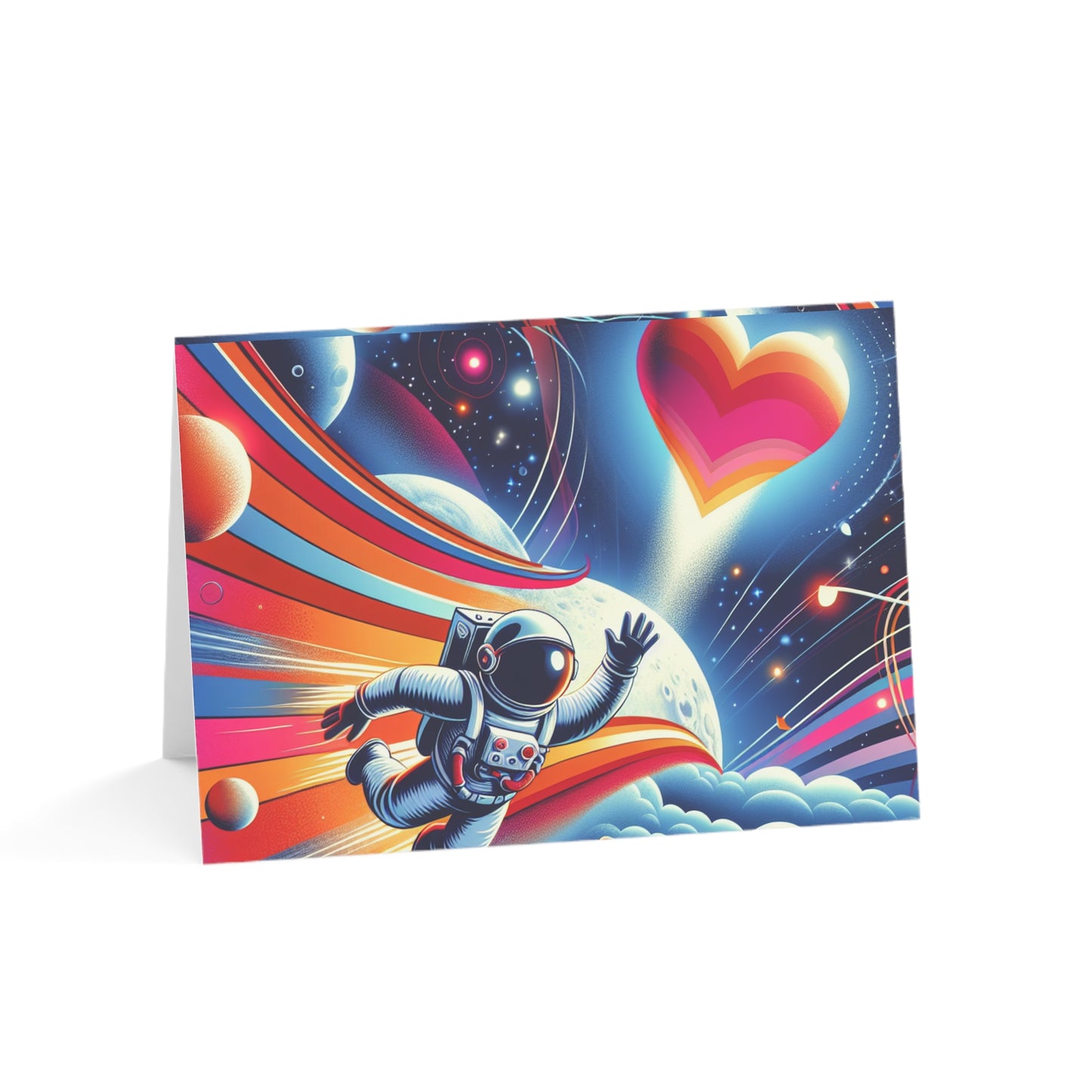 Valentine Card Set - Out of This World Greeting Cards (1, 10, 30, and 50pcs)