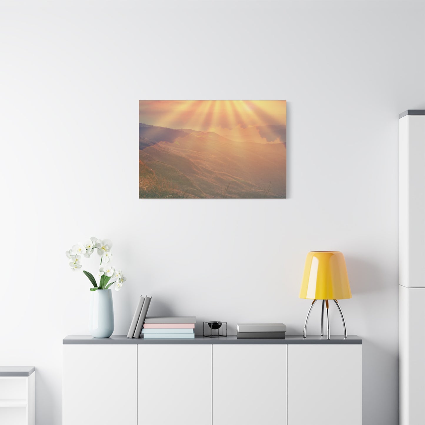 Serene Sunrise Matte Canvas - 1.25" Stretched Wall Art