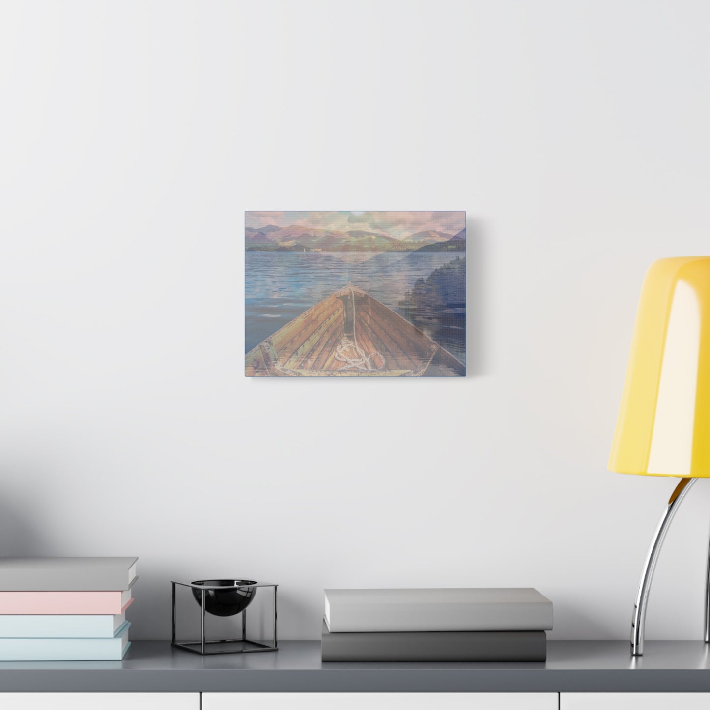 Serene Lake View Canvas Wall Art