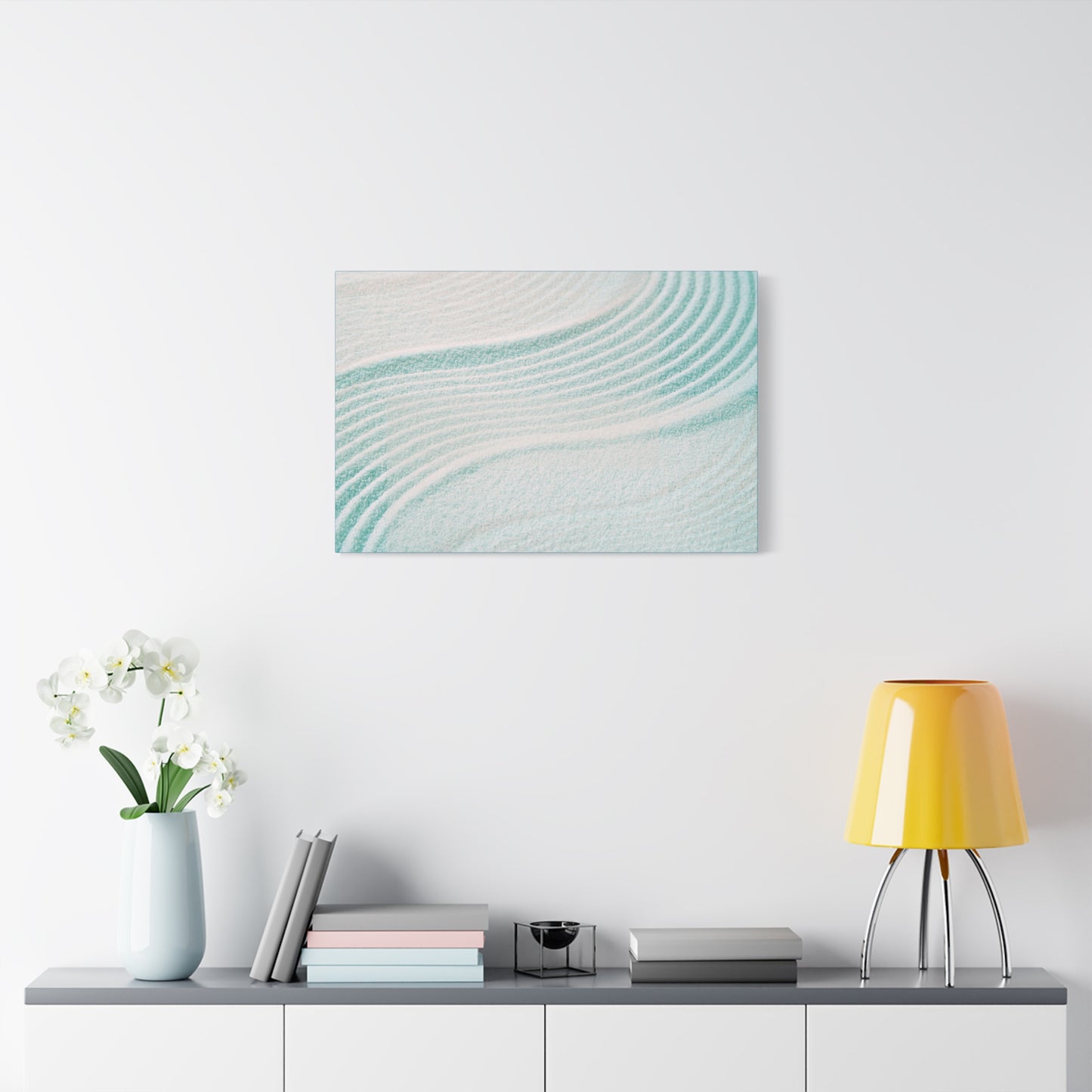 Serene Ocean Wave Canvas Art