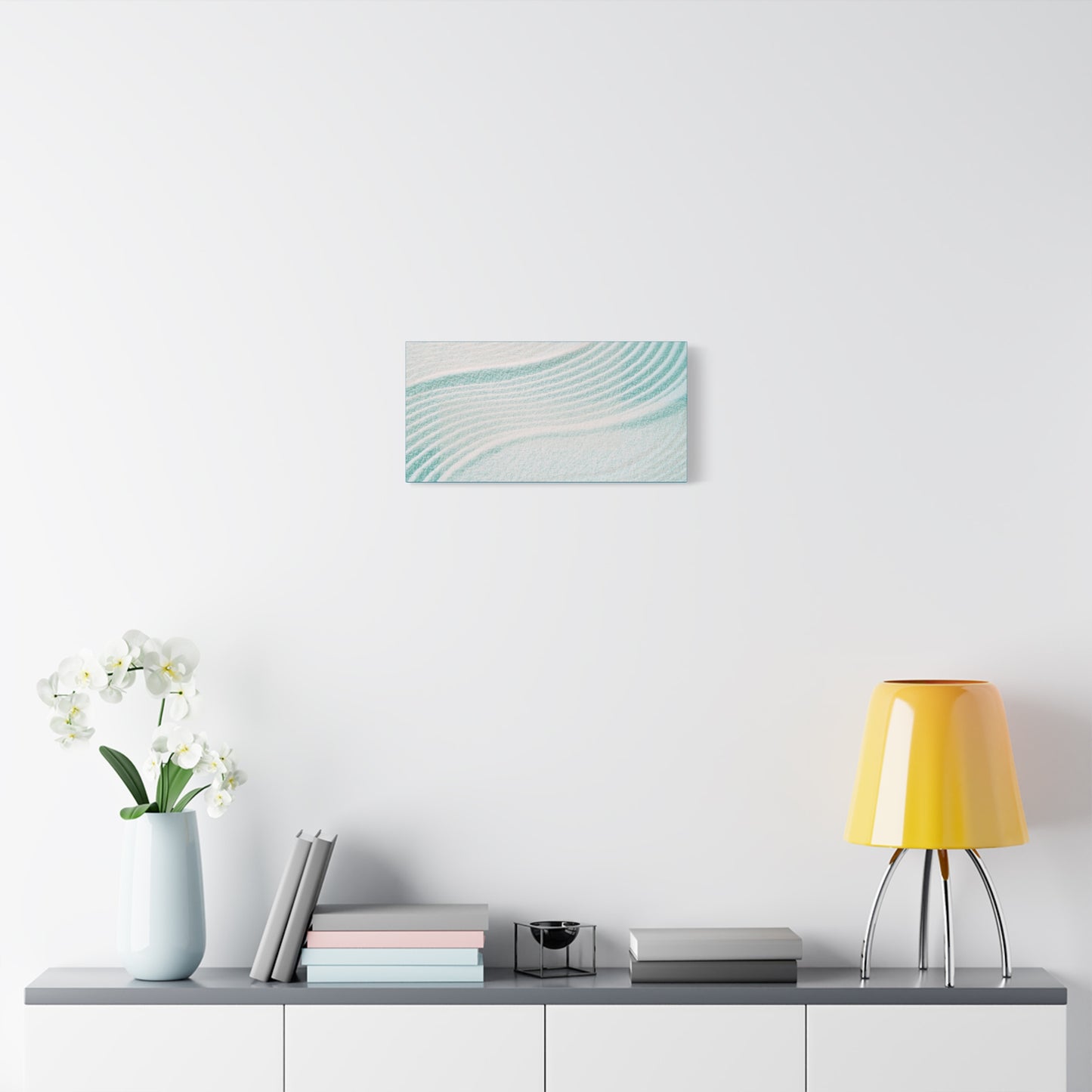 Serene Ocean Wave Canvas Art