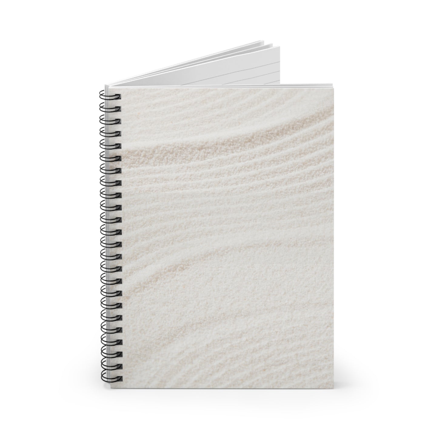 Minimalist Spiral Notebook - Ruled Lines for Stylish Note-Taking