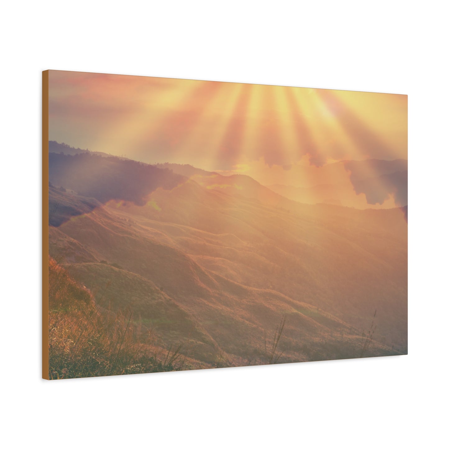 Serene Sunrise Matte Canvas - 1.25" Stretched Wall Art