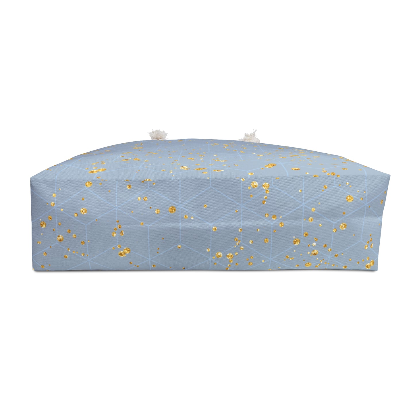 Elegant Gold Geometric Weekender Bag for Travel and Getaways