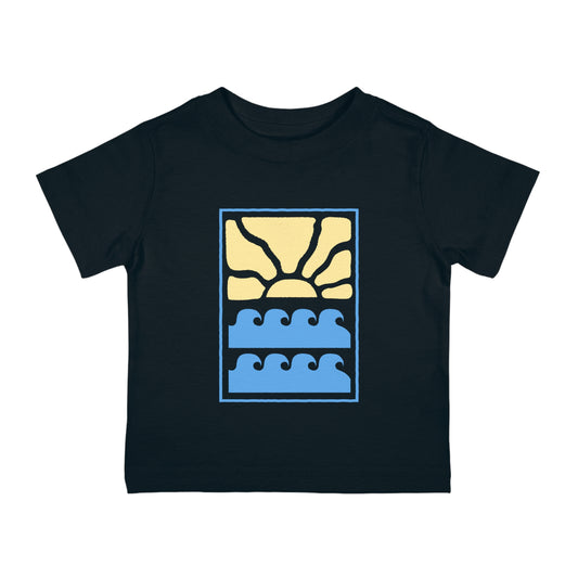 Sunset Ocean Waves Infant Jersey Tee - Perfect for Beach Lovers